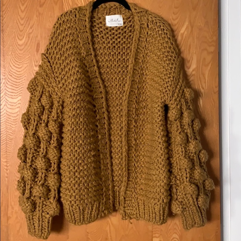 Chicwish Oversized Chunky Sweater Cardigan